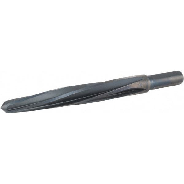 Hertel - 1/2" Reamer Diam, 1/2" Straight Shank with Flats, Bridge Reamer - Industrial Tool & Supply