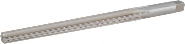Hertel - #6 Pin, 0.354" Diam, 0.2773" Small End, 23/64" Diam Straight Shank, 3-11/16" Flute, Taper Pin Reamer - Industrial Tool & Supply