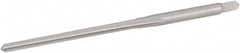 Hertel - #3/0 Pin, 0.1302" Diam, 0.1029" Small End, 9/64" Diam Straight Shank, 1-5/16" Flute, Taper Pin Reamer - Industrial Tool & Supply