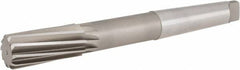 Hertel - 1-1/2" High Speed Steel 8 Flute Chucking Reamer - Industrial Tool & Supply