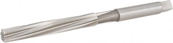 Hertel - 1/4" Diam, Straight Shank, 2" Flute, Hand Reamer - Industrial Tool & Supply