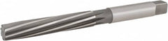 Hertel - 25/32" Diam, Straight Shank, 4.38" Flute, Hand Reamer - Industrial Tool & Supply