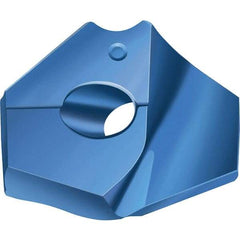 Walter - Series P6001, 27mm Diam Grade WPP45C Replaceable Drill Tip - Carbide, TiAlN/TiAl Finish - Industrial Tool & Supply