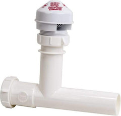 Oatey - Faucet Replacement Air Admittance Valve - PVC, Use with Up to 2" Vent Pipes - Industrial Tool & Supply