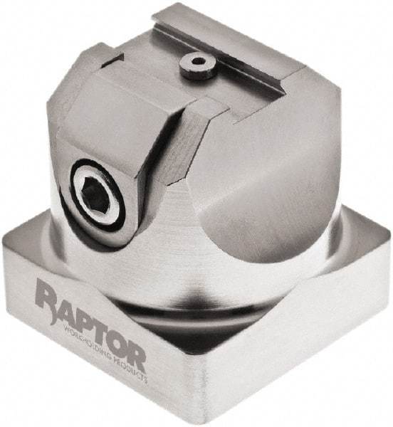 Raptor Workholding - 3/4" Jaw Width, 2-1/8" High x 2.07" Long x 2.07" Wide Dovetail Vise - For Use with 4 & 5 Axis Workholding Systems - Industrial Tool & Supply