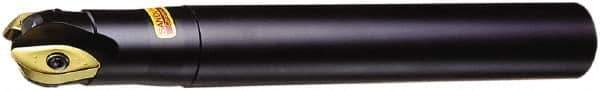Sandvik Coromant - 1-1/4" Cut Diam, 1.1024" Max Depth of Cut, 1-1/4" Shank Diam, 14" OAL, Indexable Ball Nose End Mill - 14" Head Length, Straight Shank, RA216.. O Toolholder, APMT 160408-M, RA216-32 06 Insert - Industrial Tool & Supply