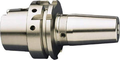 HAIMER - 1/8" Hole Diam, HSK40A Taper Shank Shrink Fit Tool Holder & Adapter - 2.36" Projection, 0.39" Nose Diam, 0.35" Clamping Depth, 25,000 RPM - Exact Industrial Supply