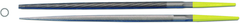 8" INOX Round File, Cut 0 - Industrial Tool & Supply