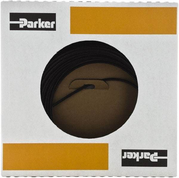 Parker - 3/8" ID x 1/2" OD, 1/16" Wall Thickness, 100' Long, Nylon Tube - Black, 250 Max psi, -65 to 200°F - Industrial Tool & Supply