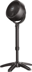 VORNADO - 8-15/16" Blade, 389 Max CFM, Adjustable Pedestal Stand Air Circulator Fan - 0.42 Amps, 120 Volts, 3 Speed - Industrial Tool & Supply