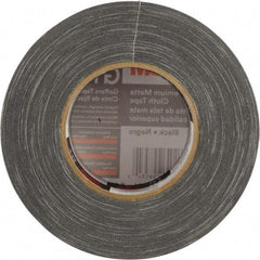 3M - 3" x 50m Black Gaffers Tape - 11 mil, Rubber Adhesive, Cotton Cloth Backing, Series GT3 - Industrial Tool & Supply