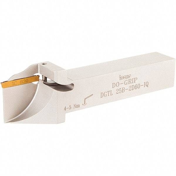 Iscar - External Thread, 0.197" Max Depth of Cut, 2.39mm Min Groove Width, 5" OAL, Left Hand Indexable Grooving Cutoff Toolholder - 3/4" Shank Height x 3/4" Shank Width, C#-ASH../PENTA 34F Insert Style, PCHPLS Toolholder Style, Series PentaCut - Industrial Tool & Supply