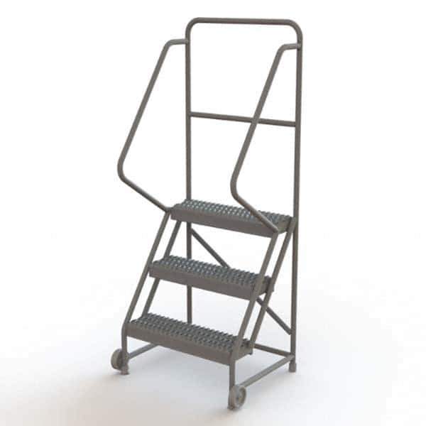 TRI-ARC - Rolling & Wall Mounted Ladders & Platforms Type: TiltNRoll Rolling Ladder Style: Tilt & Roll Safety Ladder - Industrial Tool & Supply