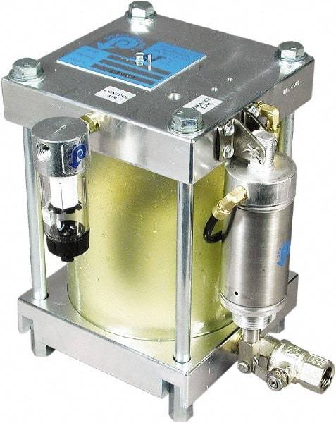 Control Devices - 1/2" Inlet, Pressure Handler Zero Air-Loss Level Sensing Condensate Drain - 1/2" NPT Outlet, 40 to 300 psi - Industrial Tool & Supply