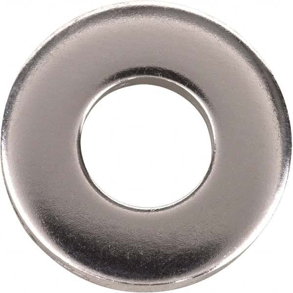 TE-CO - 5/8" Screw, Grade 2 Stainless Steel Standard Flat Washer - Industrial Tool & Supply