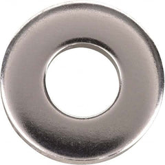 TE-CO - 5/8" Screw, Grade 2 Stainless Steel Standard Flat Washer - Industrial Tool & Supply