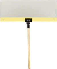 Hyde Tools - 24" Wide Flexible Blade Aluminum Painters Assistant - Flexible, Wood Handle - Industrial Tool & Supply
