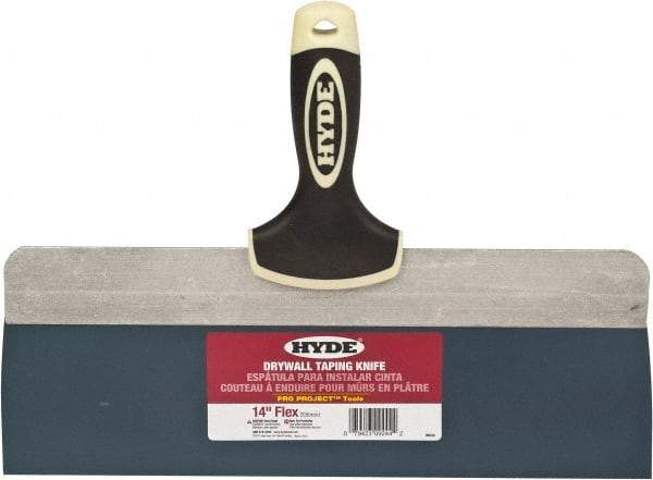 Hyde Tools - 14" Wide Flexible Blade Steel Joint Knife - Flexible - Industrial Tool & Supply