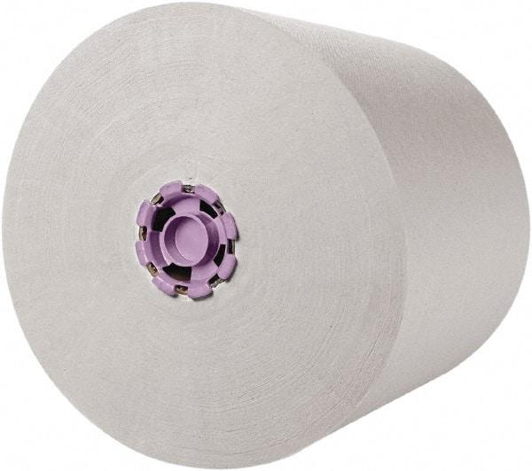 Scott - Hard Roll of 1 Ply White Paper Towels - 8" Wide, 950' Roll Length - Industrial Tool & Supply