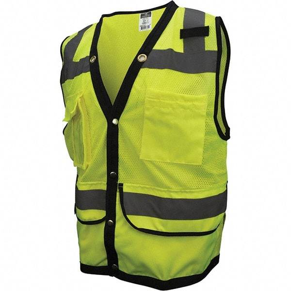 Radians - High Visibility Vests Vest Style: Surveyor's Vest Type: Hi Visibility - Industrial Tool & Supply