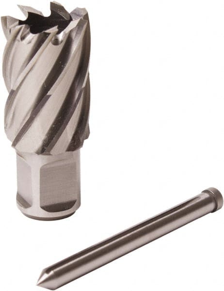 Fein - 1-1/8" Diam x 1" Deep High Speed Steel Annular Cutter - Industrial Tool & Supply
