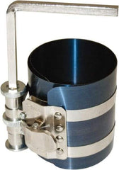 OEM Tools - Piston Ring Compressor - 3-1/2" High x 6-3/4" Long, For Use with Passenger & Light Trucks - Industrial Tool & Supply