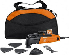 Fein - 120 Volt Electric Multi-Tool Kit - 11,000 to 20,000 RPM, 2 Amps - Industrial Tool & Supply