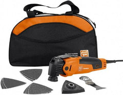 Fein - 120 Volt Electric Multi-Tool Kit - 10,000 to 19,500 RPM, 3 Amps - Industrial Tool & Supply