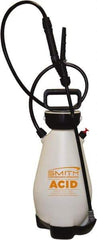 Smith Performance Sprayers - 2 Gal Chemical Safe Garden Hand Sprayer - Polyethylene Tank, Funnel Mouth, Reinforced Hose - Industrial Tool & Supply