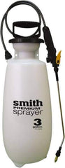 Smith Performance Sprayers - 3 Gal Chemical Safe Garden Hand Sprayer - Use with Cleaners/Degreasers, Polyethylene Tank, Funnel Mouth, Reinforced Hose - Industrial Tool & Supply