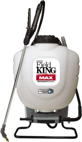 Smith Performance Sprayers - 4 Gal Chemical Safe Garden Backpack Sprayer - Polyethylene Tank, Wide Mouth, Reinforced Hose - Industrial Tool & Supply