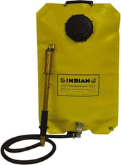 Smith Indian - 5 Gal Chemical Safe Garden Fire Pump - Vinyl Tank, Wide Mouth, Reinforced Hose - Industrial Tool & Supply