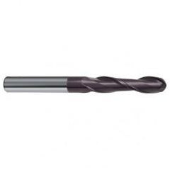 3mm Dia. - 75mm OAL - 30 Helix Firex CBD Ball Nose EM - 2 FL - Industrial Tool & Supply