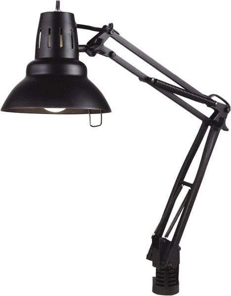 Electrix - 30 Inch, Articulated, Clamp Mounted, LED, Black, General Purpose Task Light - 11 Watt, 100 to 120 Volt, Nonmagnifying - Industrial Tool & Supply