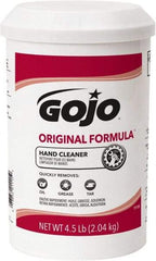 GOJO - 4.5 Lb Dispenser Refill Cream Waterless Hand Cleaner - White, Fragrance Free Scent - Industrial Tool & Supply