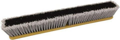 O-Cedar - 24" Combo Duty Polypropylene Push Broom - 3" Bristle Length, Foam Block, Threaded Handle Connection, Handle Sold Separately - Industrial Tool & Supply