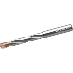 Walter-Titex - 11.8mm 140° Solid Carbide Jobber Drill - Tinal/AlCrN Finish, Right Hand Cut, Spiral Flute, Straight Shank, 118mm OAL - Industrial Tool & Supply