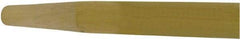 O-Cedar - 54 x 1" Wood Squeegee Handle - Tapered Connection, Tan - Industrial Tool & Supply