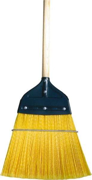 O-Cedar - 54" OAL Polypropylene Bristle Straight Cut Broom - 48" Long Wood Handle, 4-1/2" Bristle Length, 10-1/4" Wide, Water Resistance - Industrial Tool & Supply