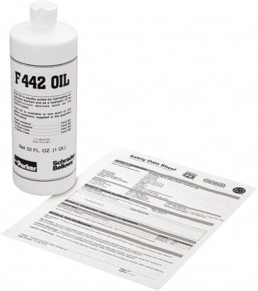 Parker - FRL Lubricator Oil - Use with Lubricators - Industrial Tool & Supply