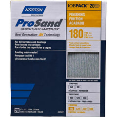 Norton - Sanding Sheets Abrasive Material: Aluminum Oxide Grade: Fine - Industrial Tool & Supply