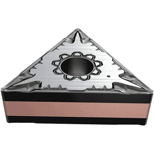 Iscar - TNMG432 F3M Grade IC6025 Carbide Turning Insert - TiCN/Al2O3/TiN Finish, 60° Triangle, 12.7mm Inscr Circle, 4.76mm Thick, 0.8mm Corner Radius - Industrial Tool & Supply