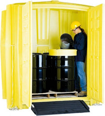 Enpac - Drum Storage Units & Lockers Type: Drum Storage Locker Number of Drums: 8 - Industrial Tool & Supply