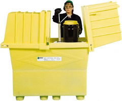 Enpac - Drum Storage Units & Lockers Type: Drum Storage Locker w/Drain Number of Drums: 2 - Industrial Tool & Supply