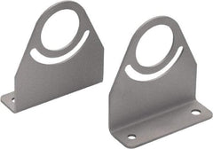 Waldmann Lighting - Task & Machine Light Mounting Bracket Set - Silver, For Use with Mach LED Plus 70 - Industrial Tool & Supply