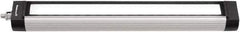 Waldmann Lighting - 120 VAC, 21 Watt, LED, Linear Machine Light - Bracket Mount, 4.9m Cord, IP67, Silver - Industrial Tool & Supply