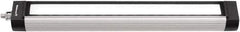 Waldmann Lighting - 24 VDC, 18 Watt, LED, Linear Machine Light - Bracket Mount, 4.9m Cord, IP67, Silver - Industrial Tool & Supply