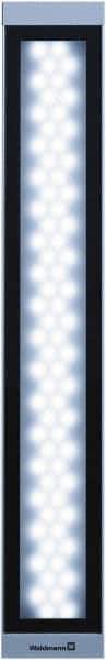 Waldmann Lighting - 24 VDC, 24 Watt, LED, Linear Machine Light - Bracket Mount, 4.9m Cord, IP67, Silver - Industrial Tool & Supply