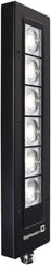 Waldmann Lighting - 24 VDC, 13 Watt, LED, Linear Machine Light - Direct Mount, 3m Cord, IP67, Black - Industrial Tool & Supply
