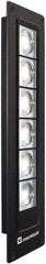 Waldmann Lighting - 24 VDC, 13 Watt, LED, Linear Machine Light - Direct Mount, 3m Cord, IP67, Black - Industrial Tool & Supply